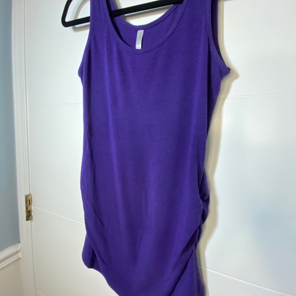 Hazel & Jools Maternity Tank Top Bamboo Cotton - Picture 2 of 4